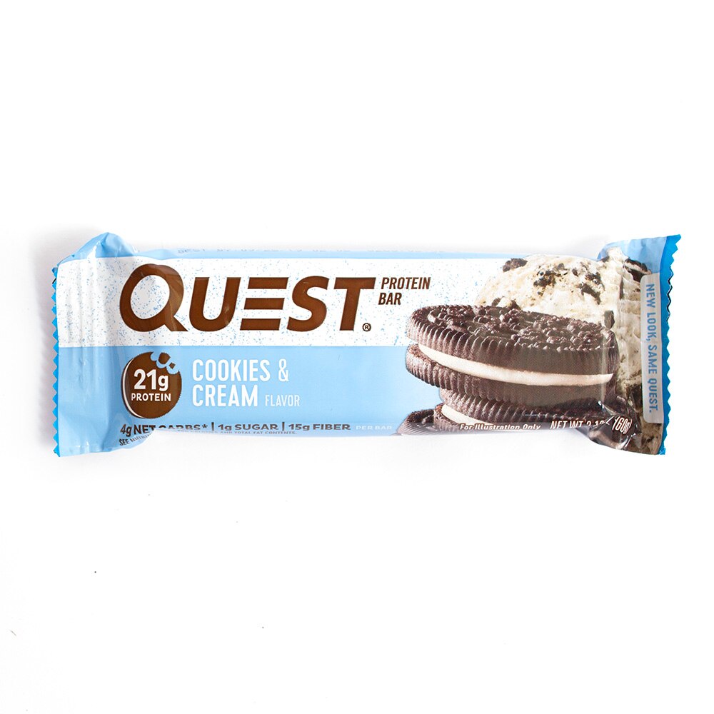 Protein, Food & Beverage, Quest, Bar, 2.12 ounce, 109525, Cookies & Cream